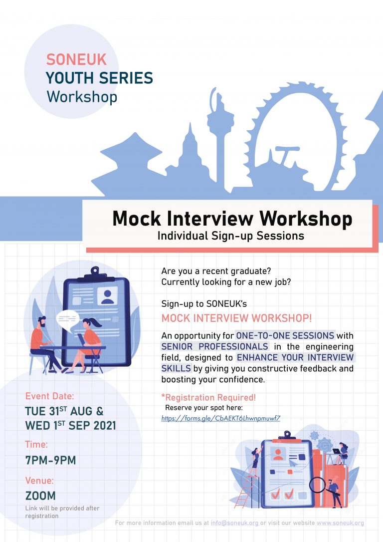 Youth Event Series 3 – Mock Interview Workshop