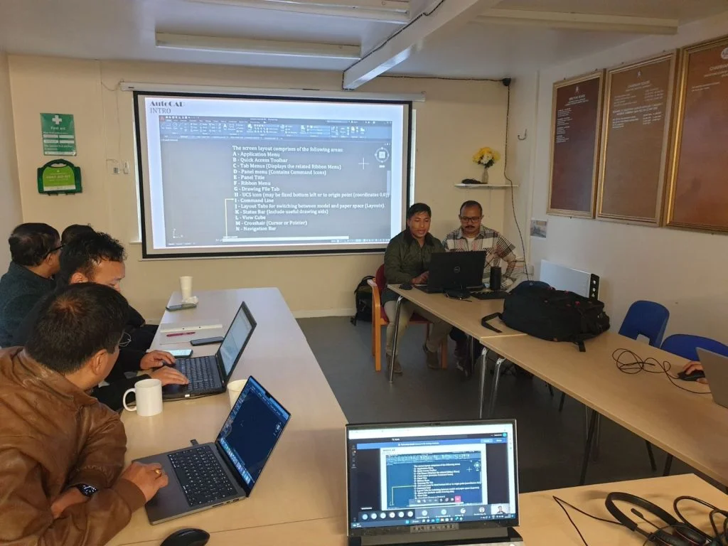 Hybrid Training on Autocad 2D and 3D Design Plans