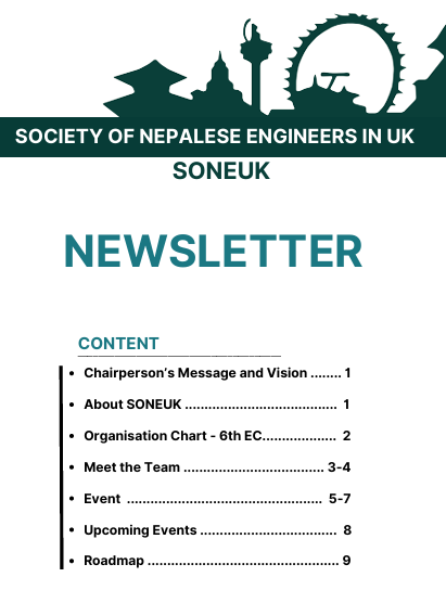 SONEUK Newsletter Issue 06